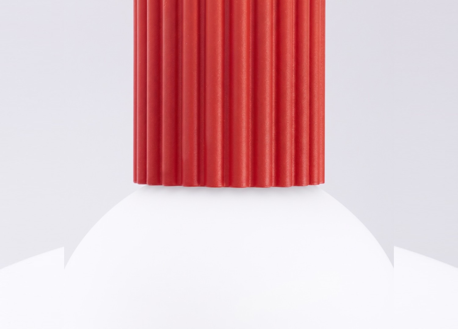 Plafonnier HALO rouge IP44 – vue complémentaire 5