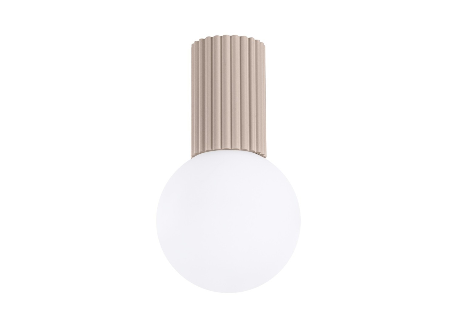Plafonnier HALO taupe IP44