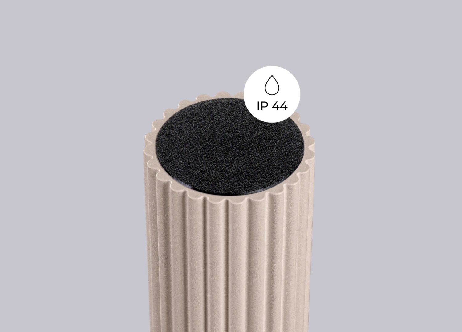 Plafonnier HALO taupe IP44 – vue complémentaire 8