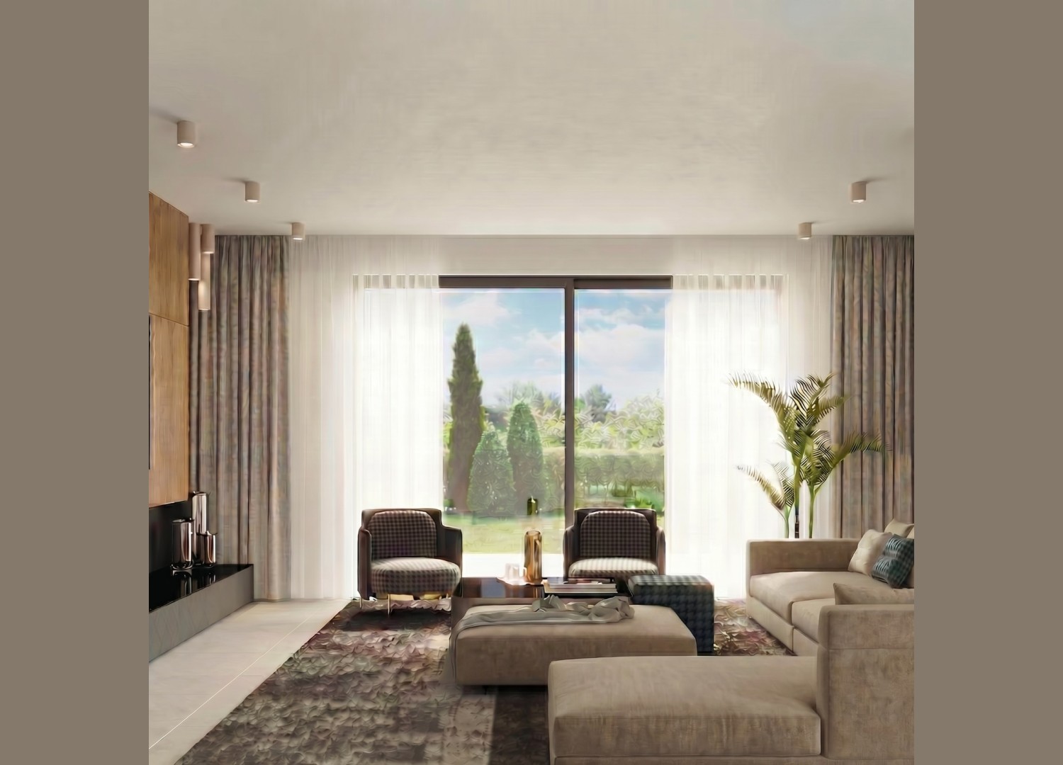 Plafonnier LAGOS 10 beige – vue complémentaire 9