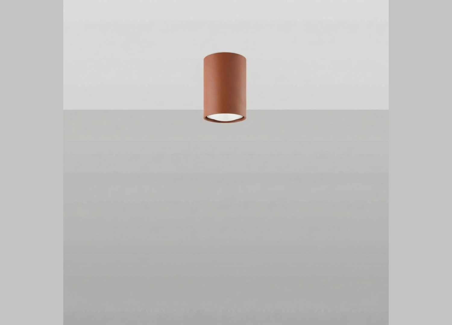 Plafonnier LAGOS 10 ocre rouge – vue complémentaire 2
