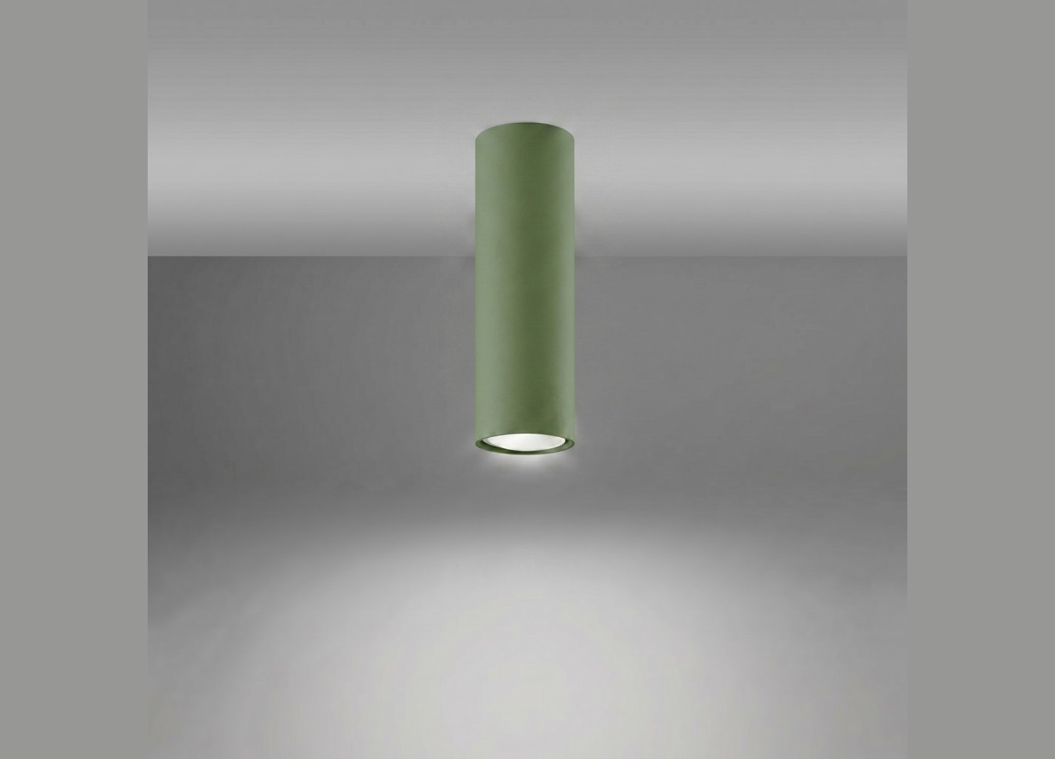 Plafonnier LAGOS 20 vert olive – vue complémentaire 3