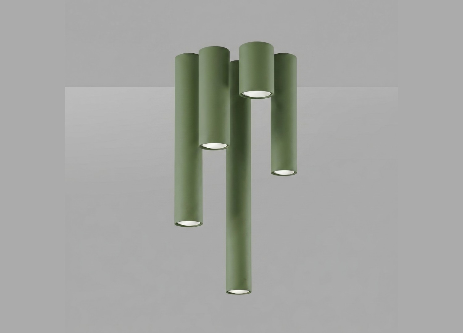 Plafonnier LAGOS 20 vert olive – vue complémentaire 6