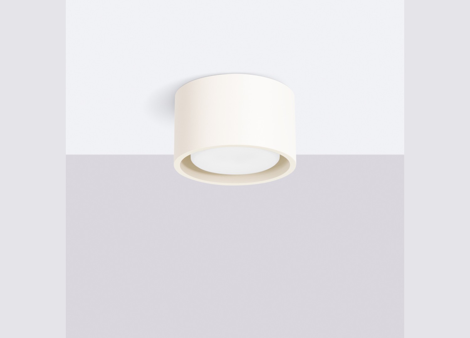 Plafonnier MODO 1 beige GX53 – vue complémentaire 2
