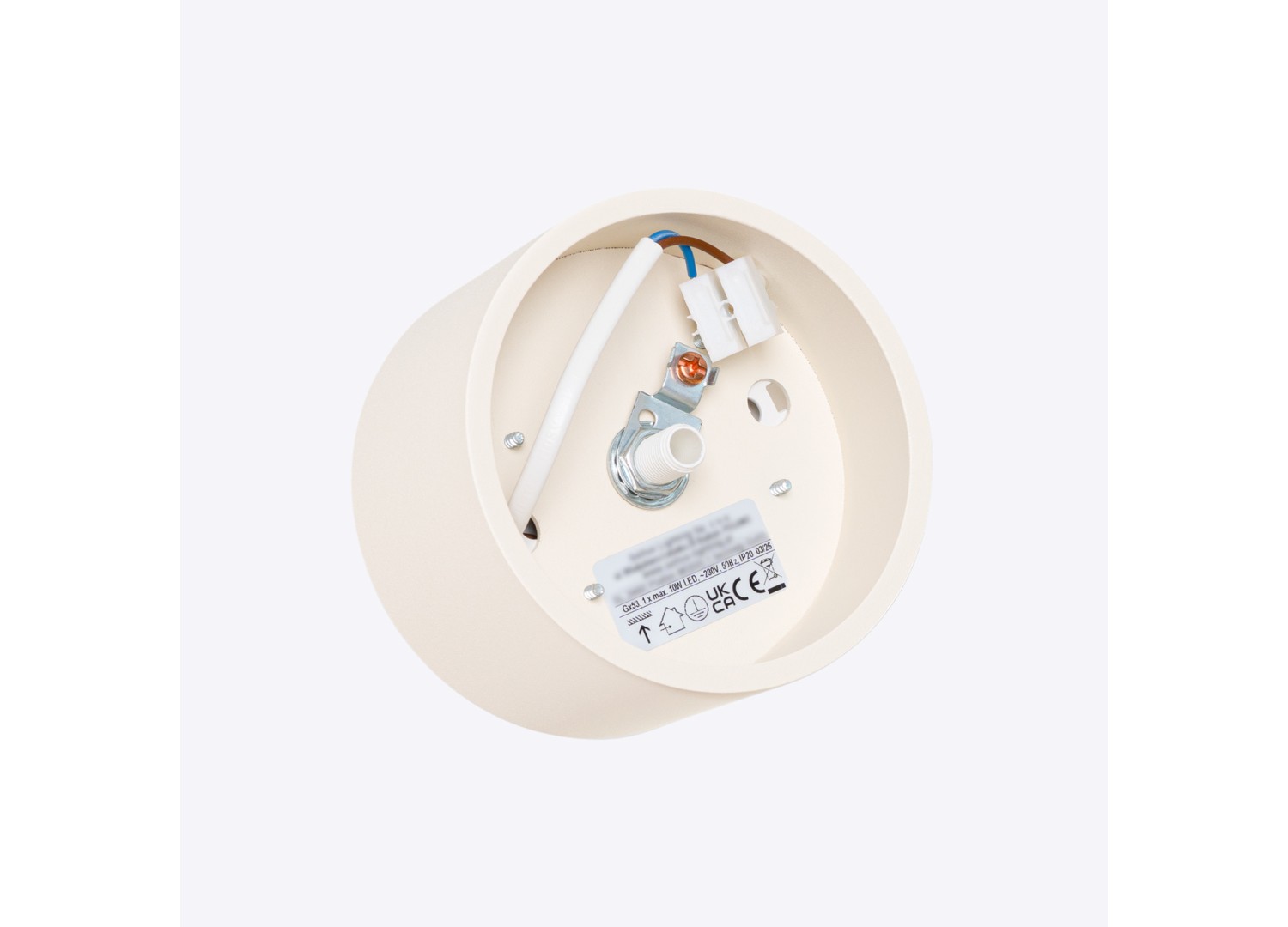 Plafonnier MODO 1 beige GX53 – vue complémentaire 7