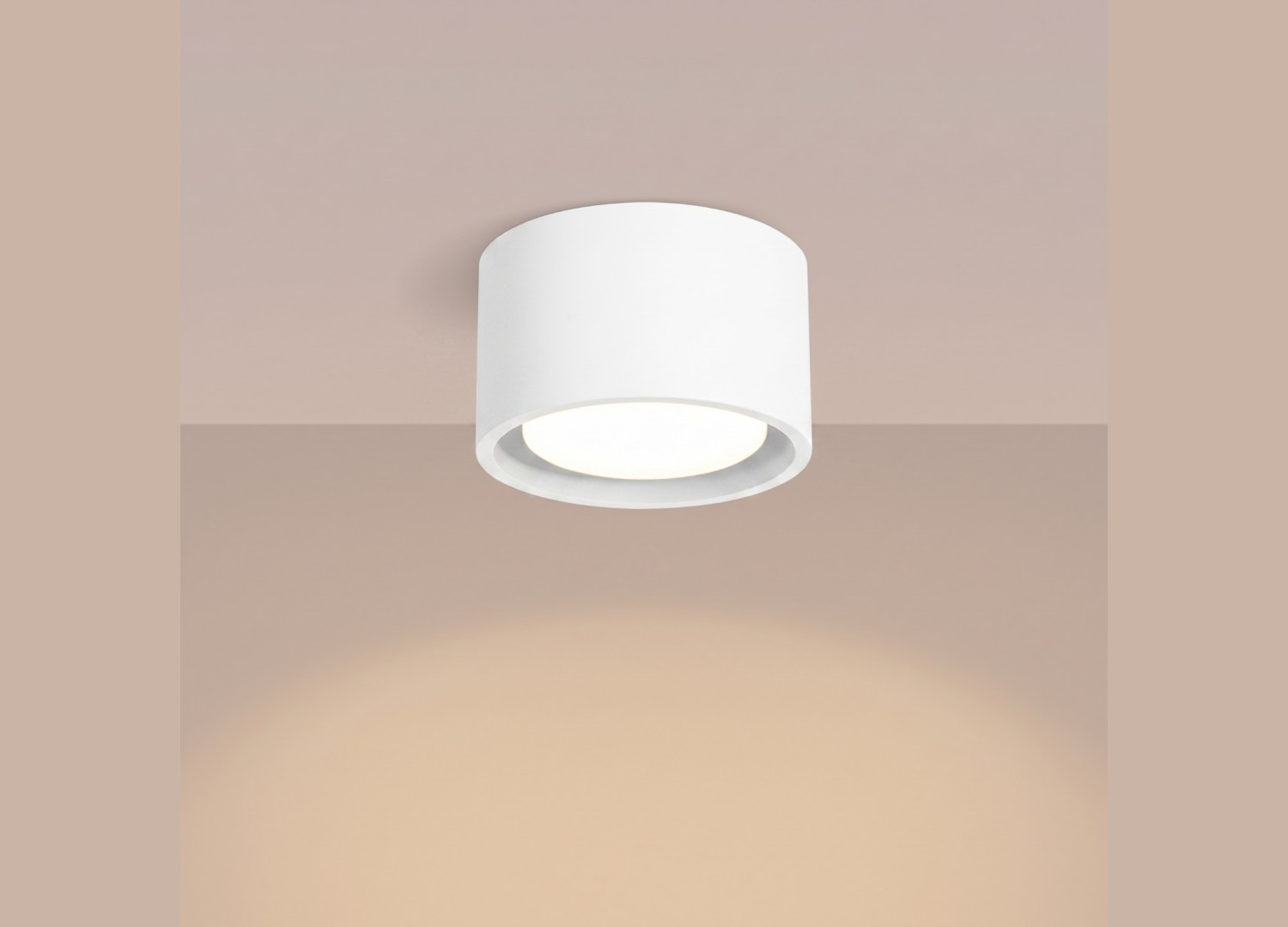 Plafonnier MODO 1 blanc GX53 – vue complémentaire 3