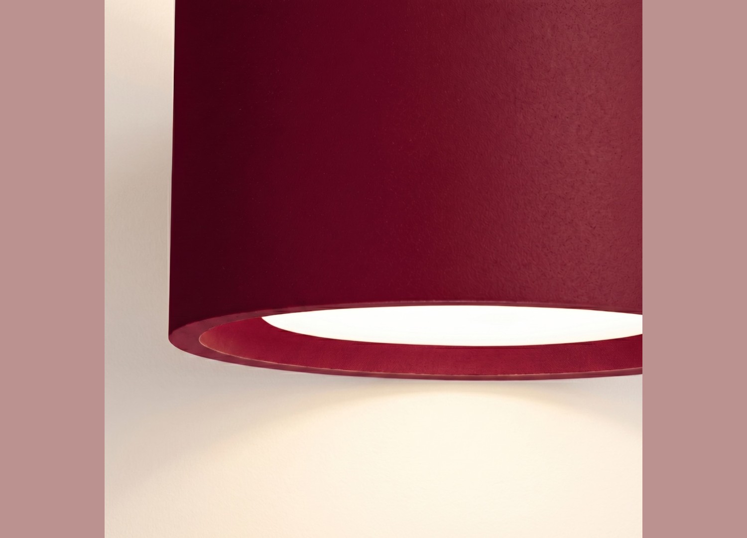 Plafonnier MODO 1 bordeaux GX53 – vue complémentaire 4