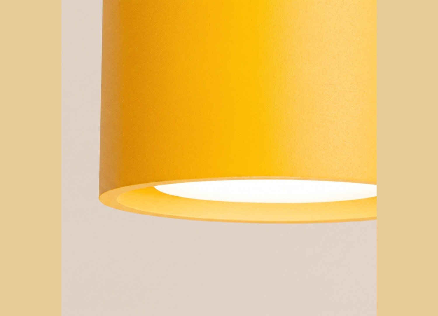 Plafonnier MODO 1 jaune GX53 – vue complémentaire 4