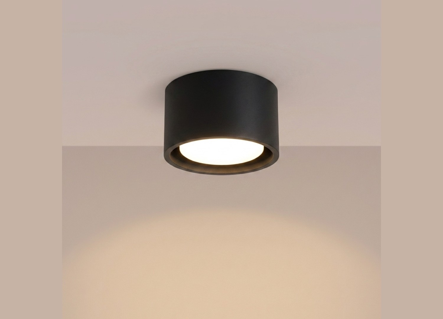 Plafonnier MODO 1 noir GX53 – vue complémentaire 3