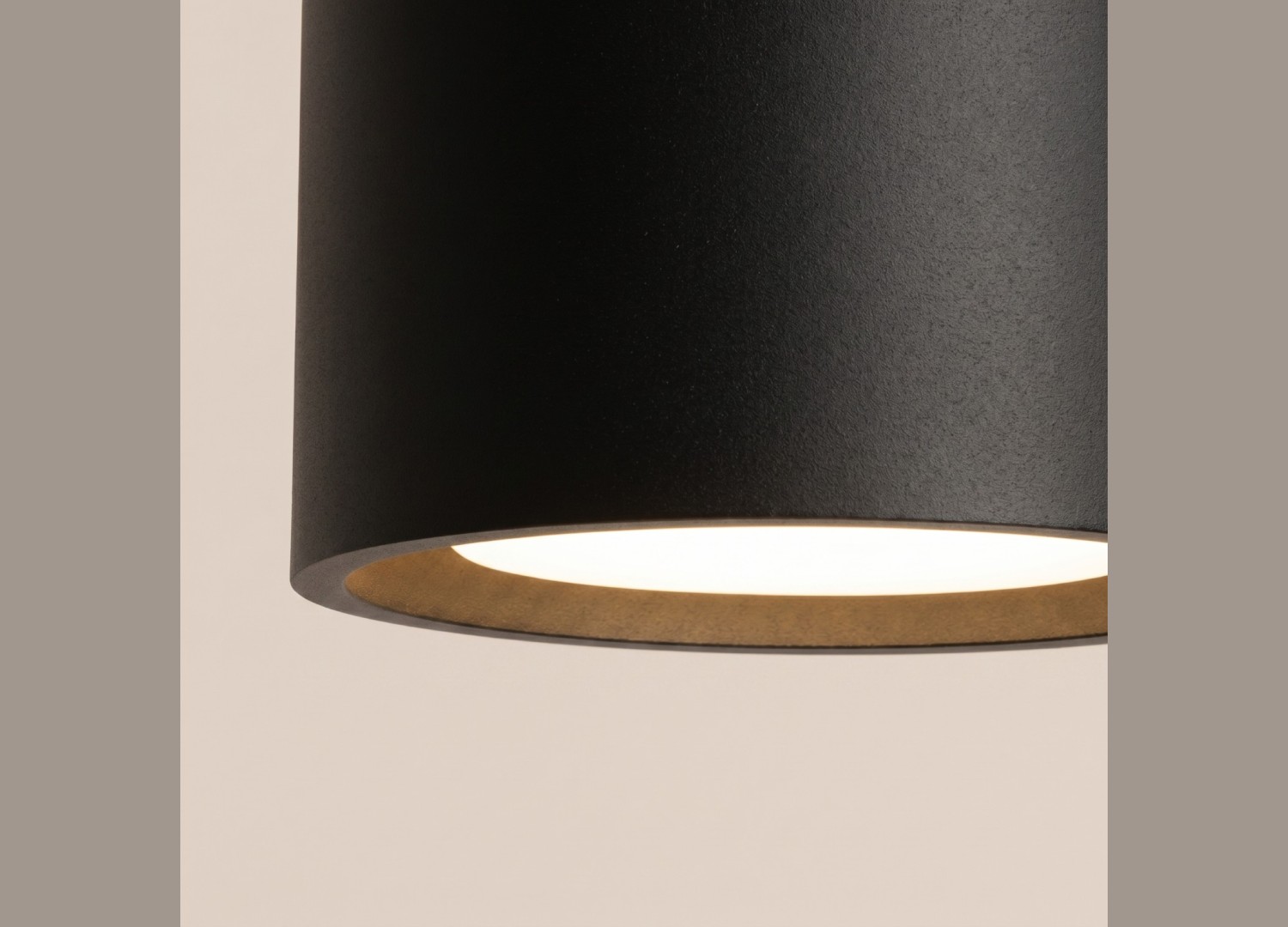 Plafonnier MODO 1 noir GX53 – vue complémentaire 4