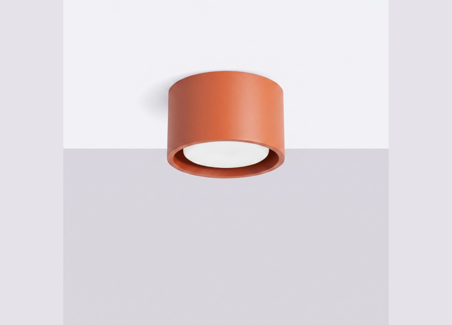 Plafonnier MODO 1 ocre rouge GX53 – vue complémentaire 2