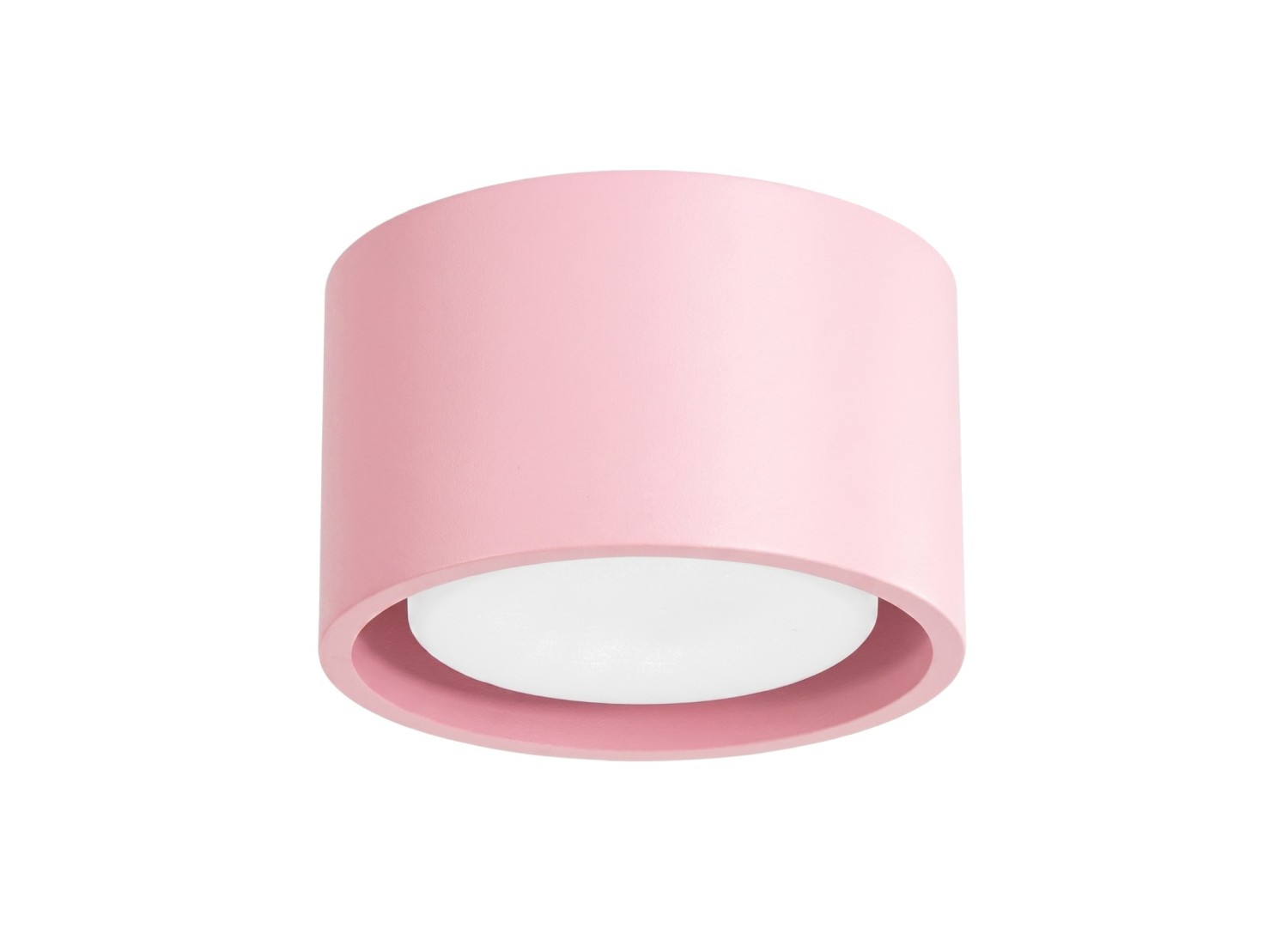 Plafonnier MODO 1 rose GX53