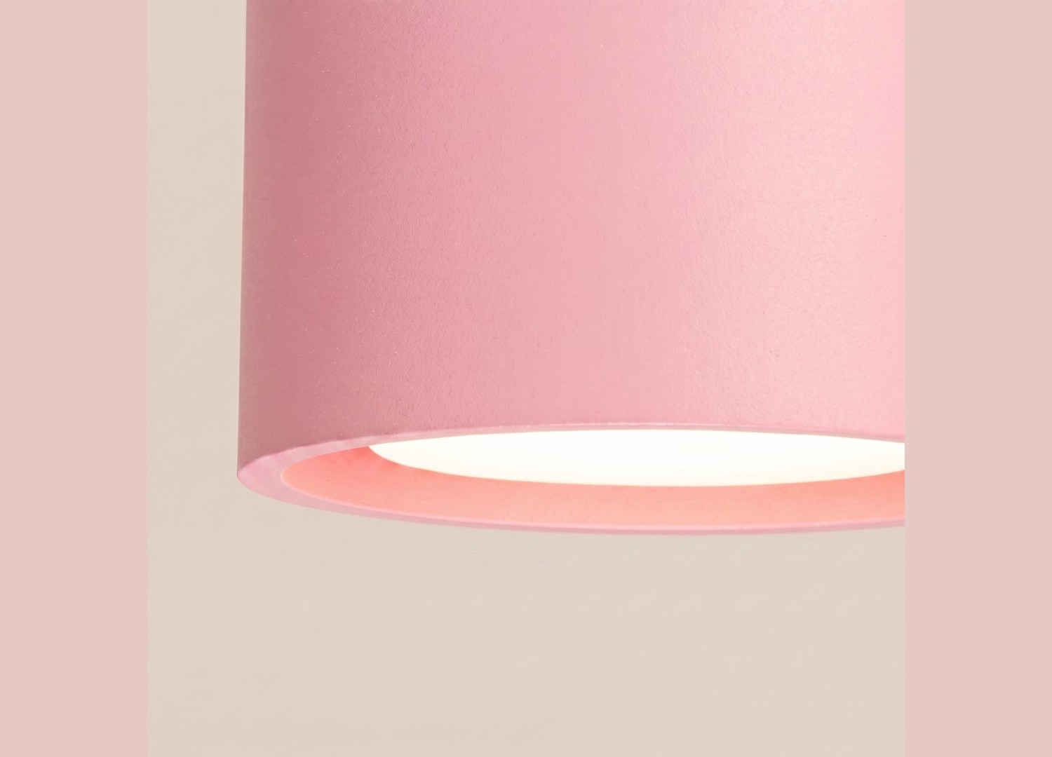 Plafonnier MODO 1 rose GX53 – vue complémentaire 4