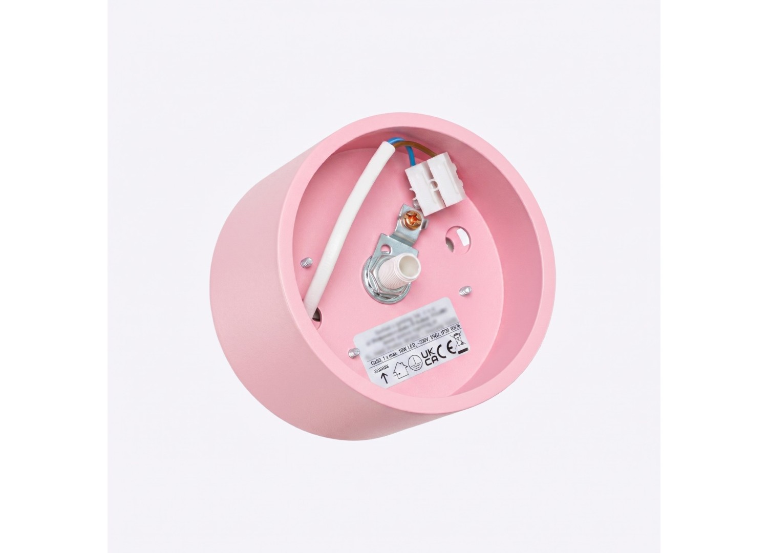Plafonnier MODO 1 rose GX53 – vue complémentaire 7