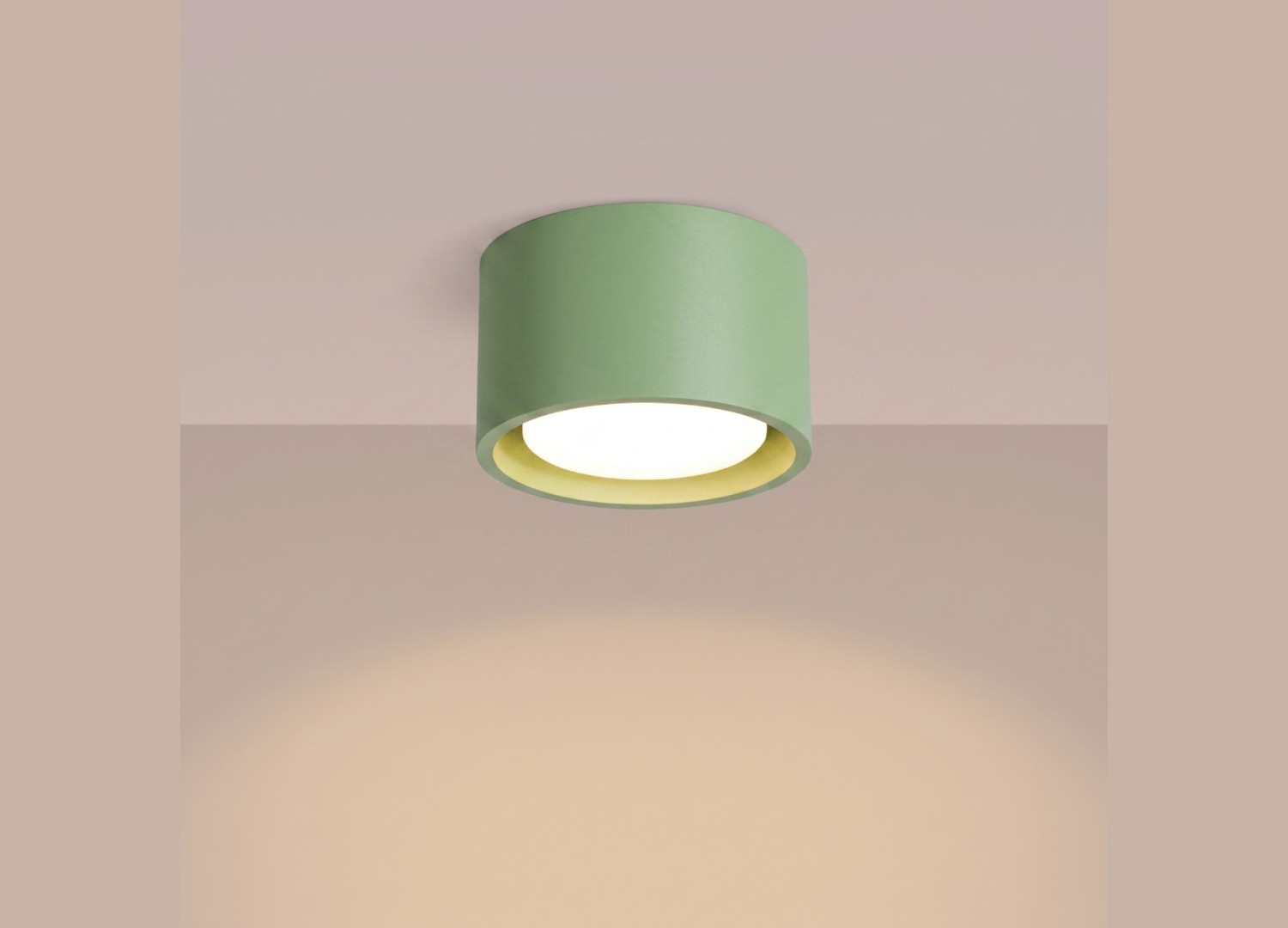 Plafonnier MODO 1 sauge GX53 – vue complémentaire 3