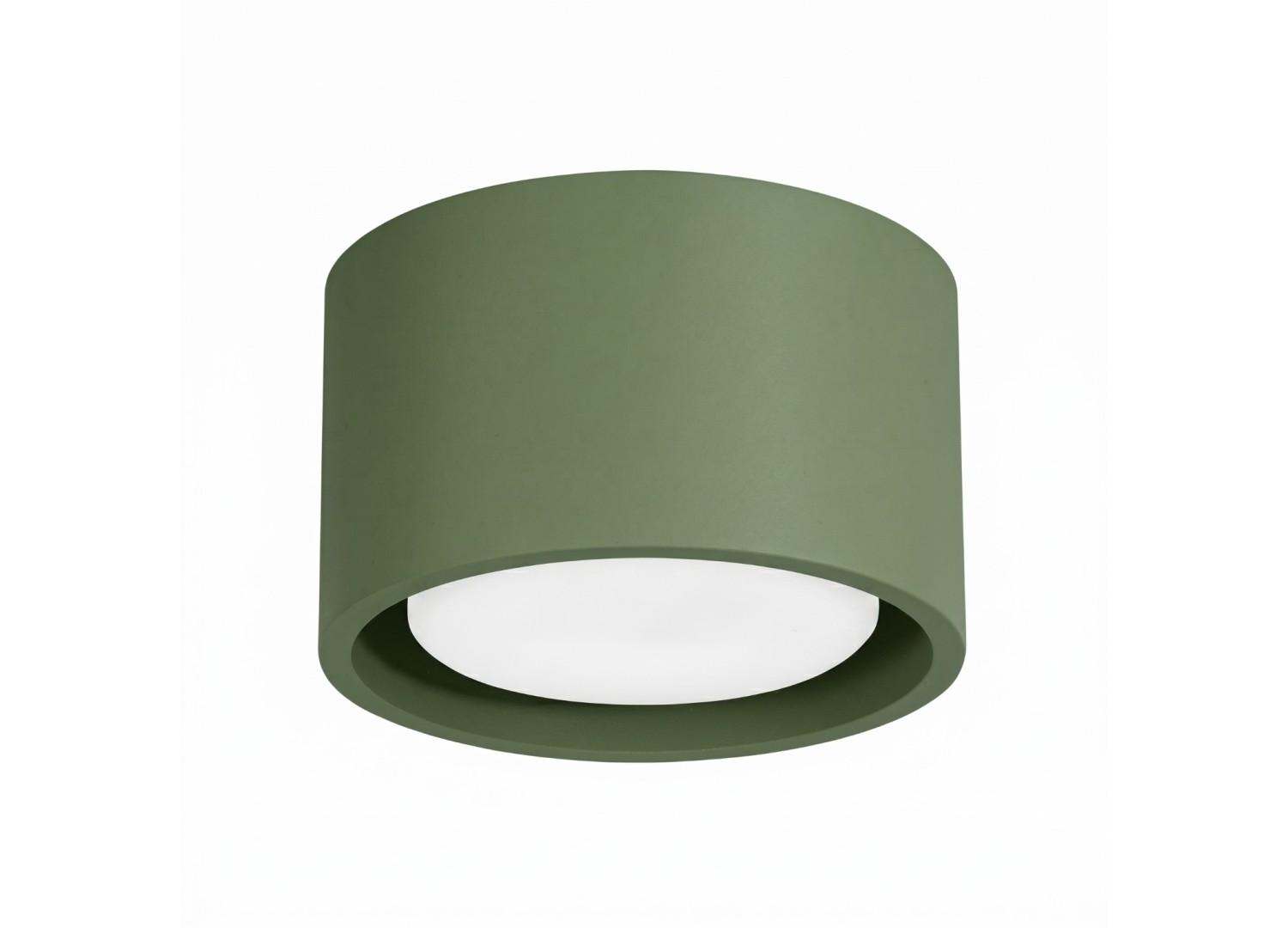 Plafonnier MODO 1 vert olive GX53