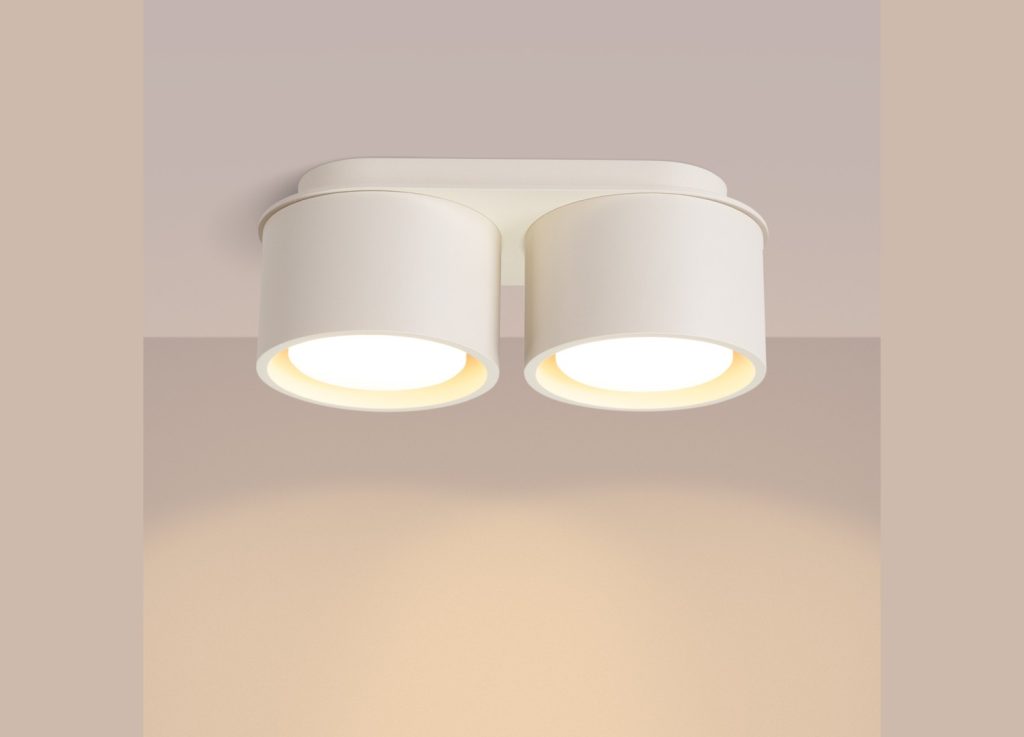 Plafonnier MODO 2 beige GX53 – vue complémentaire 3