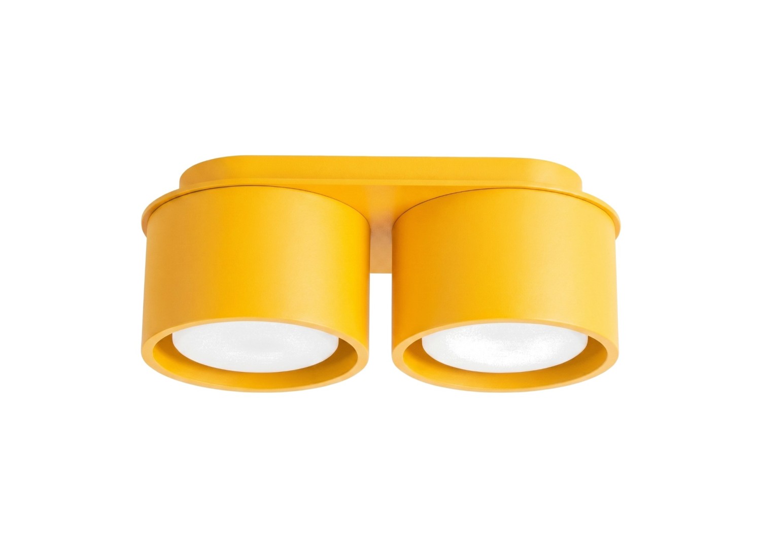 Plafonnier MODO 2 jaune GX53