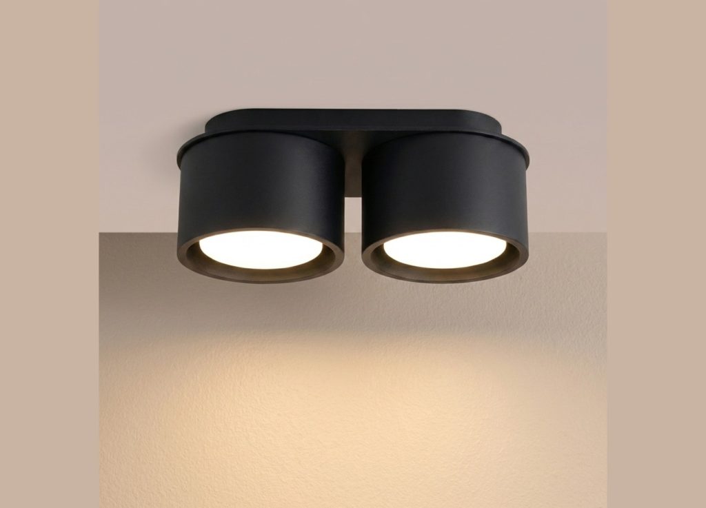 Plafonnier MODO 2 noir GX53 – vue complémentaire 3