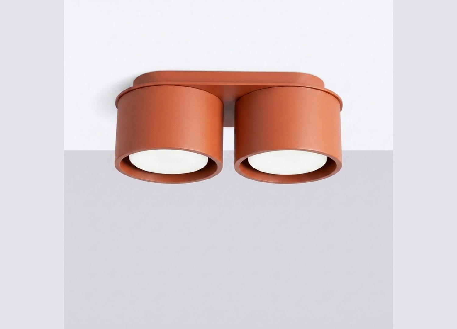 Plafonnier MODO 2 ocre rouge GX53 – vue complémentaire 2