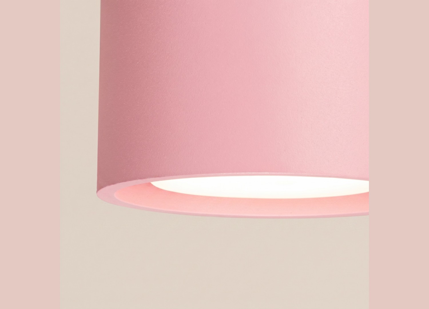 Plafonnier MODO 2 rose GX53 – vue complémentaire 4