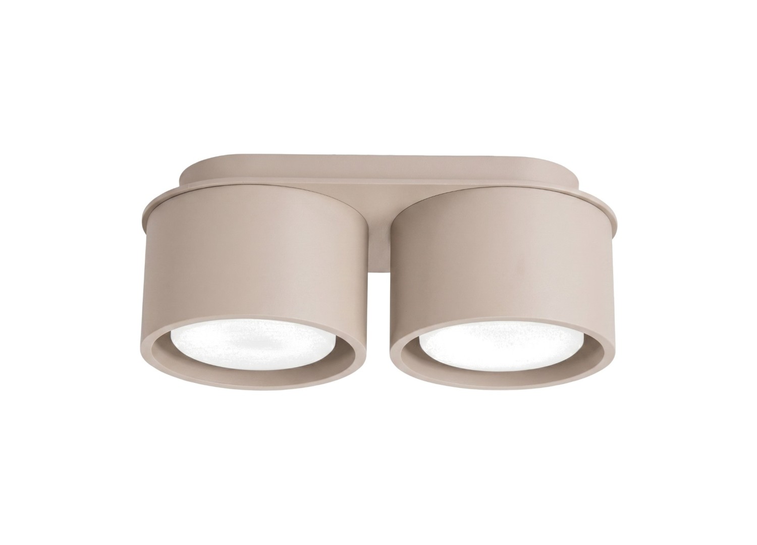 Plafonnier MODO 2 taupe GX53