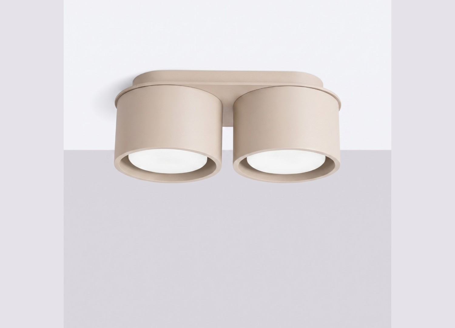 Plafonnier MODO 2 taupe GX53 – vue complémentaire 2