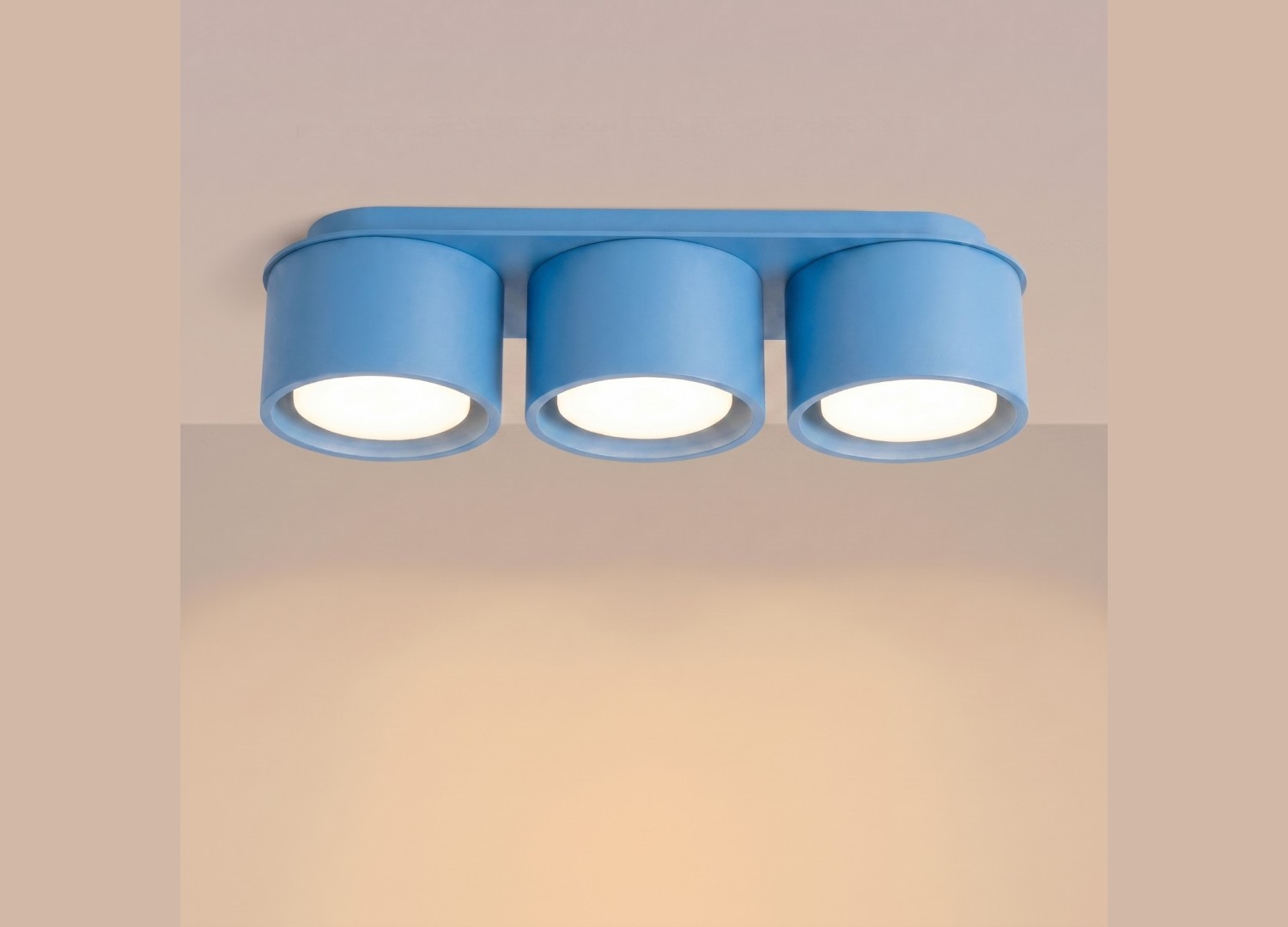 Plafonnier MODO 3 azur GX53 – vue complémentaire 3