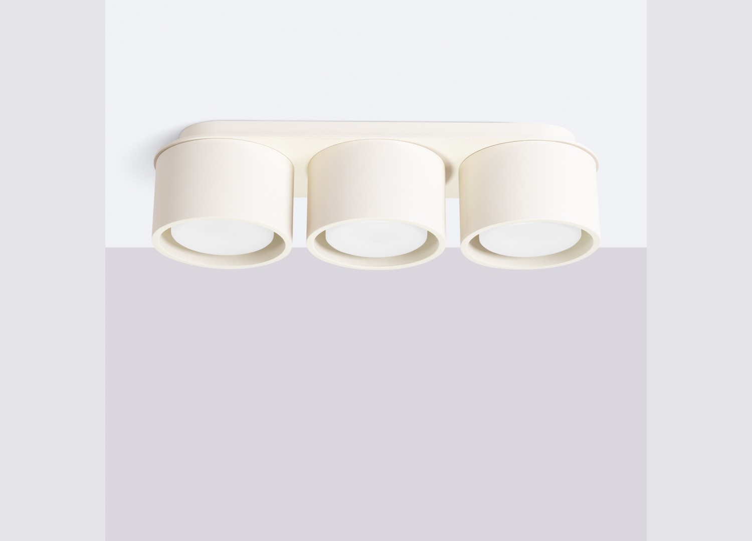Plafonnier MODO 3 beige GX53 – vue complémentaire 2