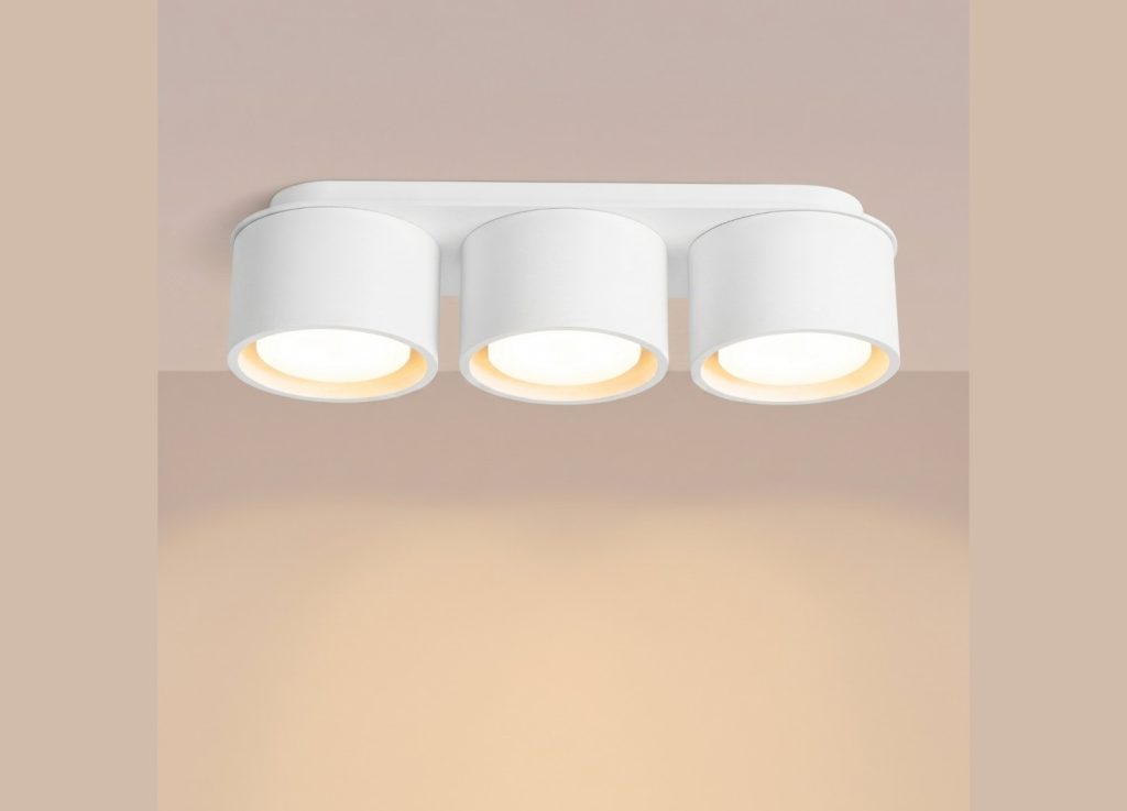 Plafonnier MODO 3 blanc GX53 – vue complémentaire 3