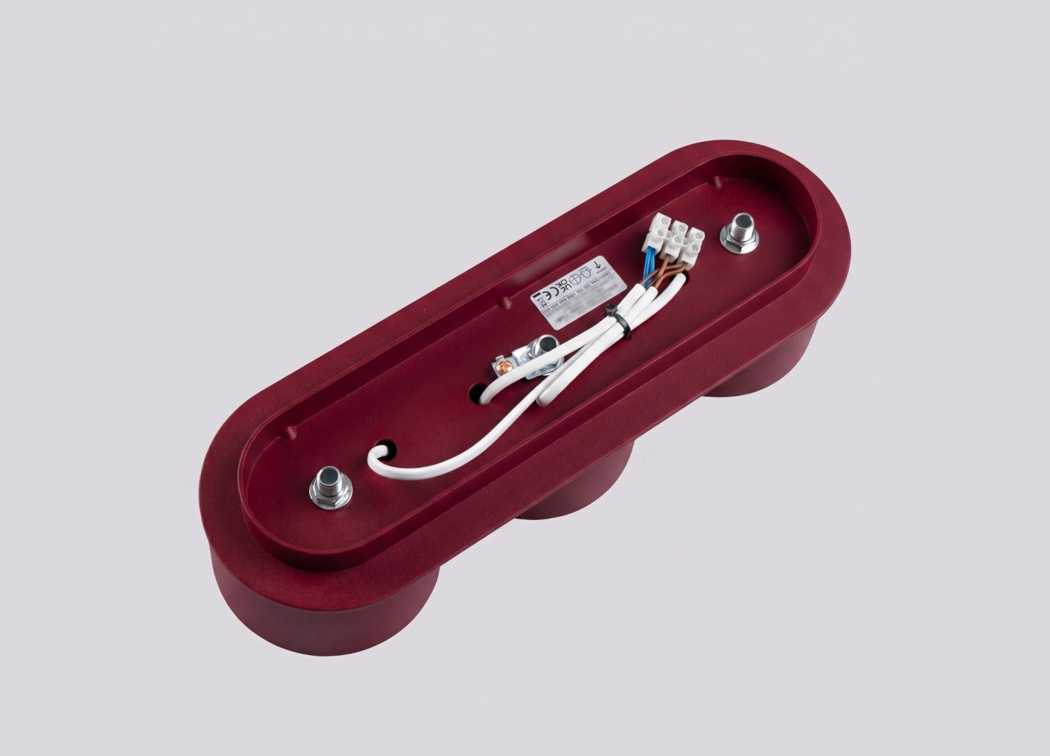 Plafonnier MODO 3 bordeaux GX53 – vue complémentaire 7