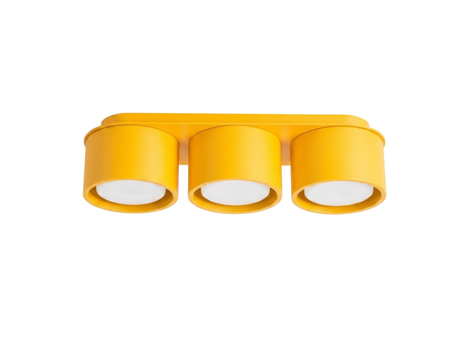 Plafonnier MODO 3 jaune GX53