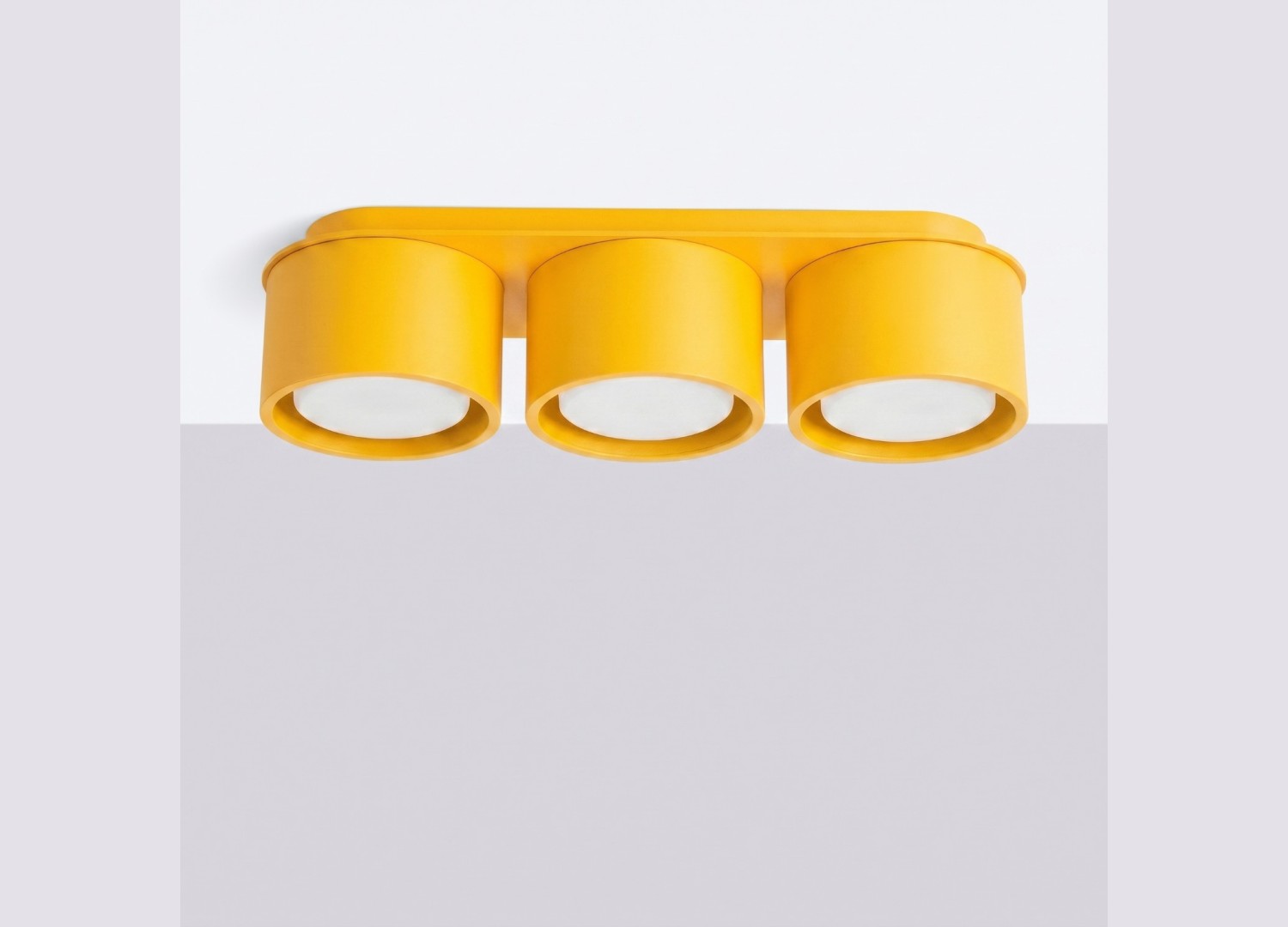 Plafonnier MODO 3 jaune GX53 – vue complémentaire 2