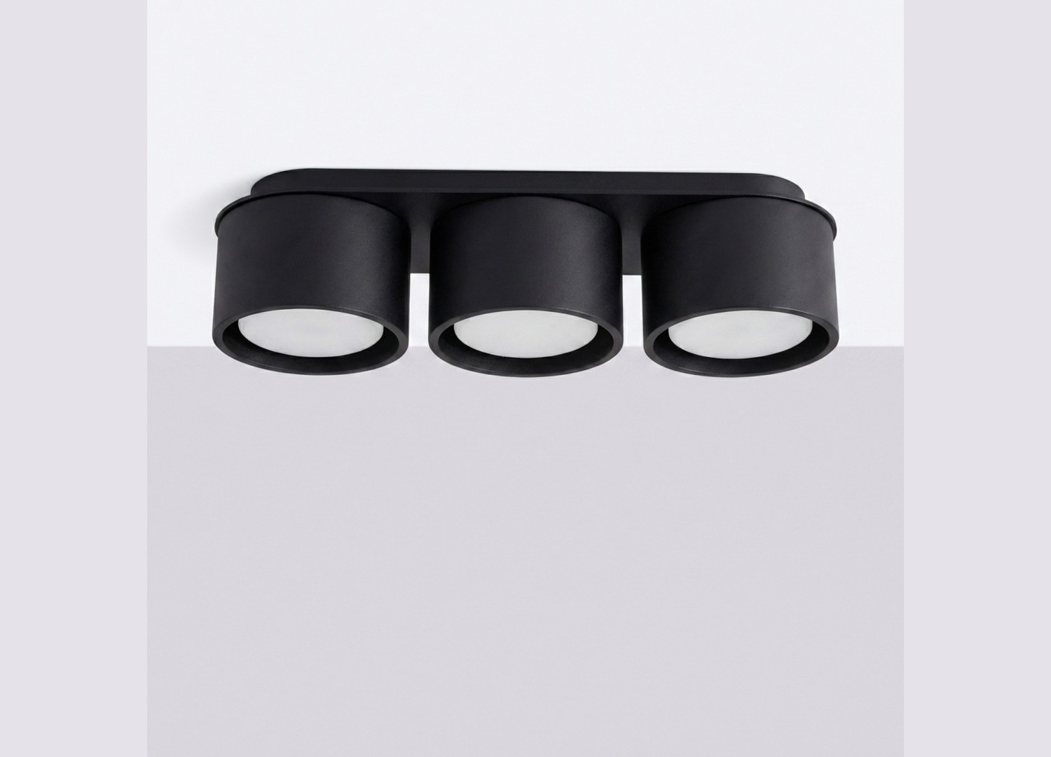 Plafonnier MODO 3 noir GX53 – vue complémentaire 2