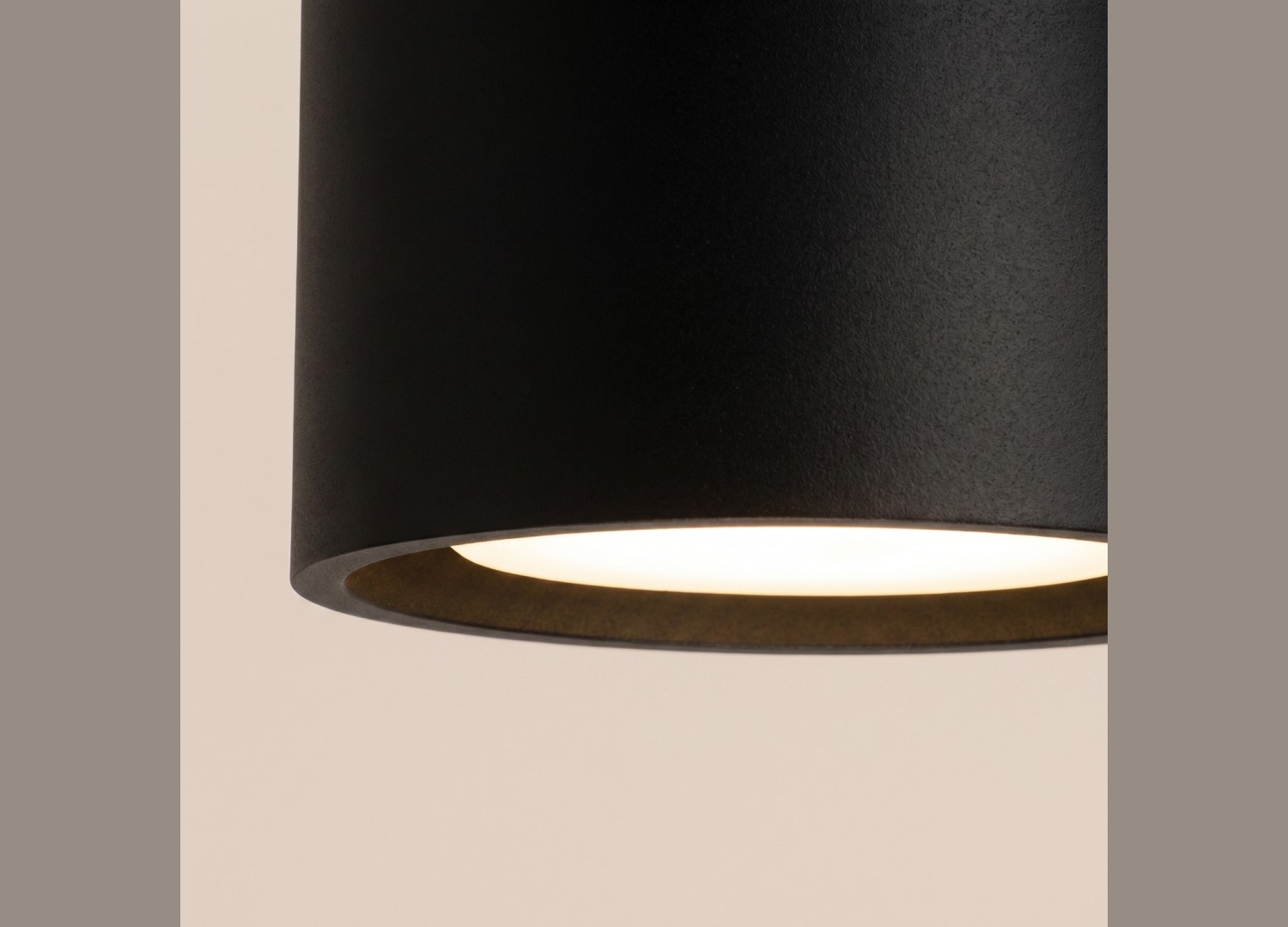 Plafonnier MODO 3 noir GX53 – vue complémentaire 4