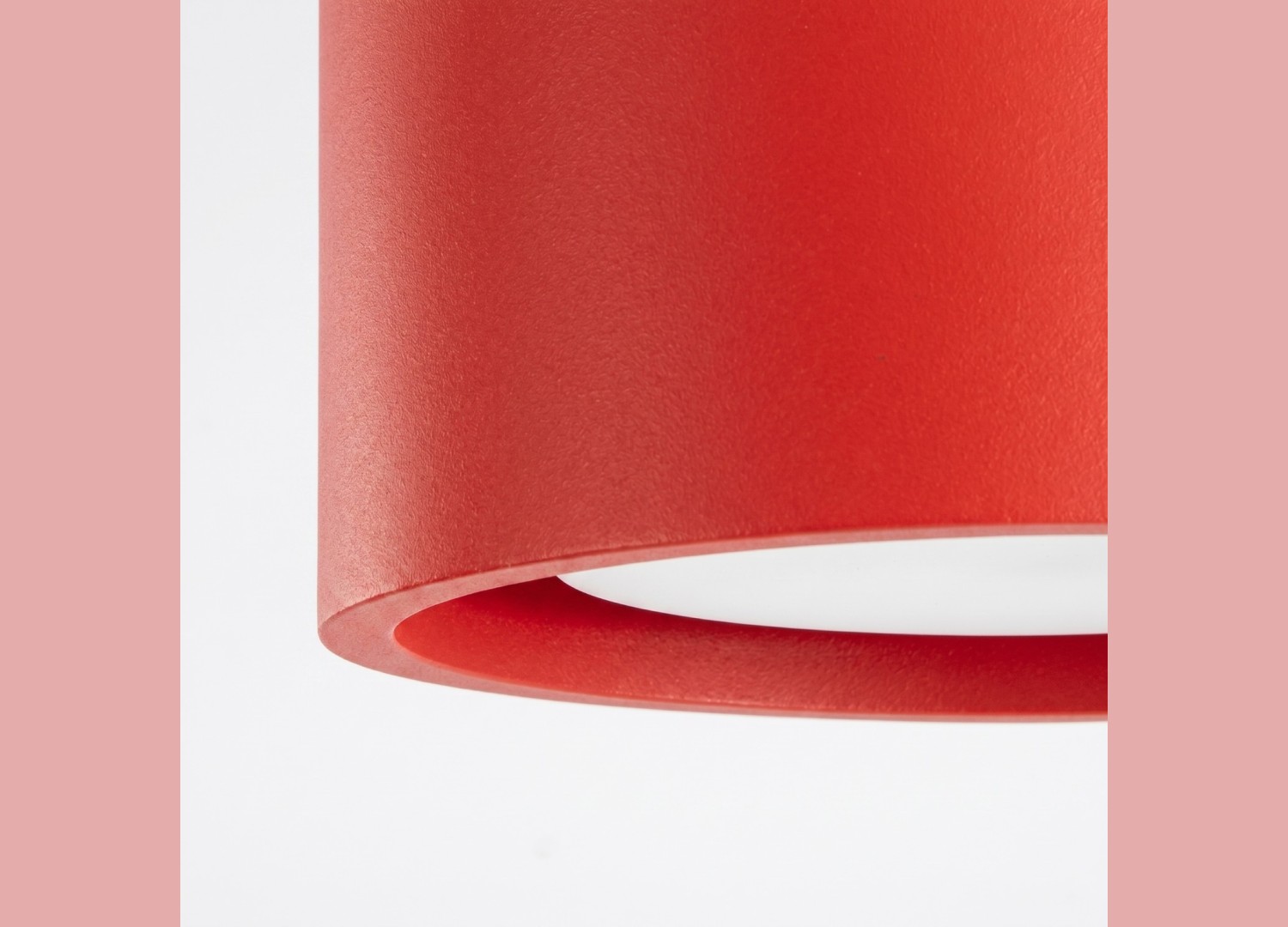 Plafonnier MODO 3 rouge GX53 – vue complémentaire 5