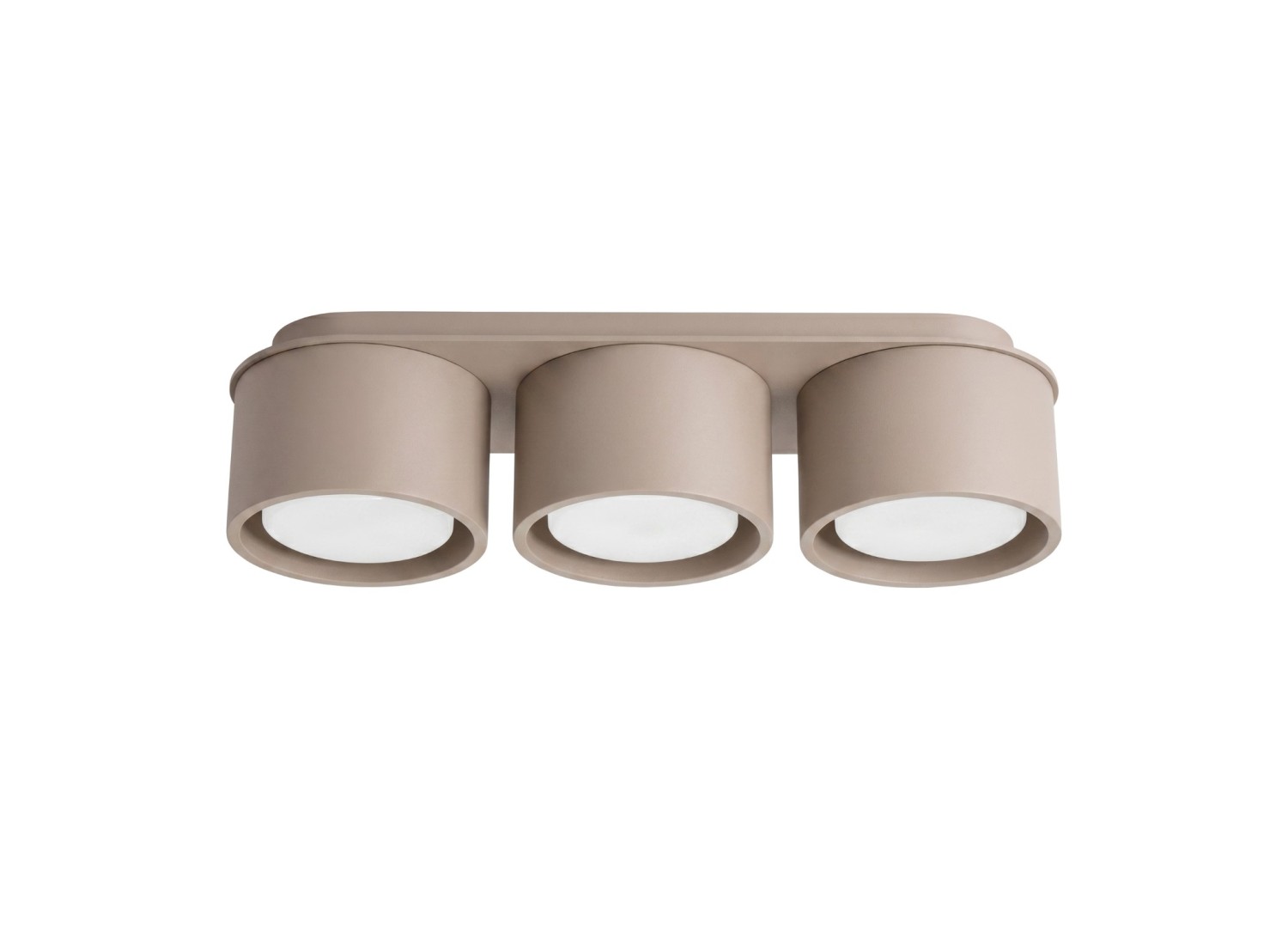 Plafonnier MODO 3 taupe GX53