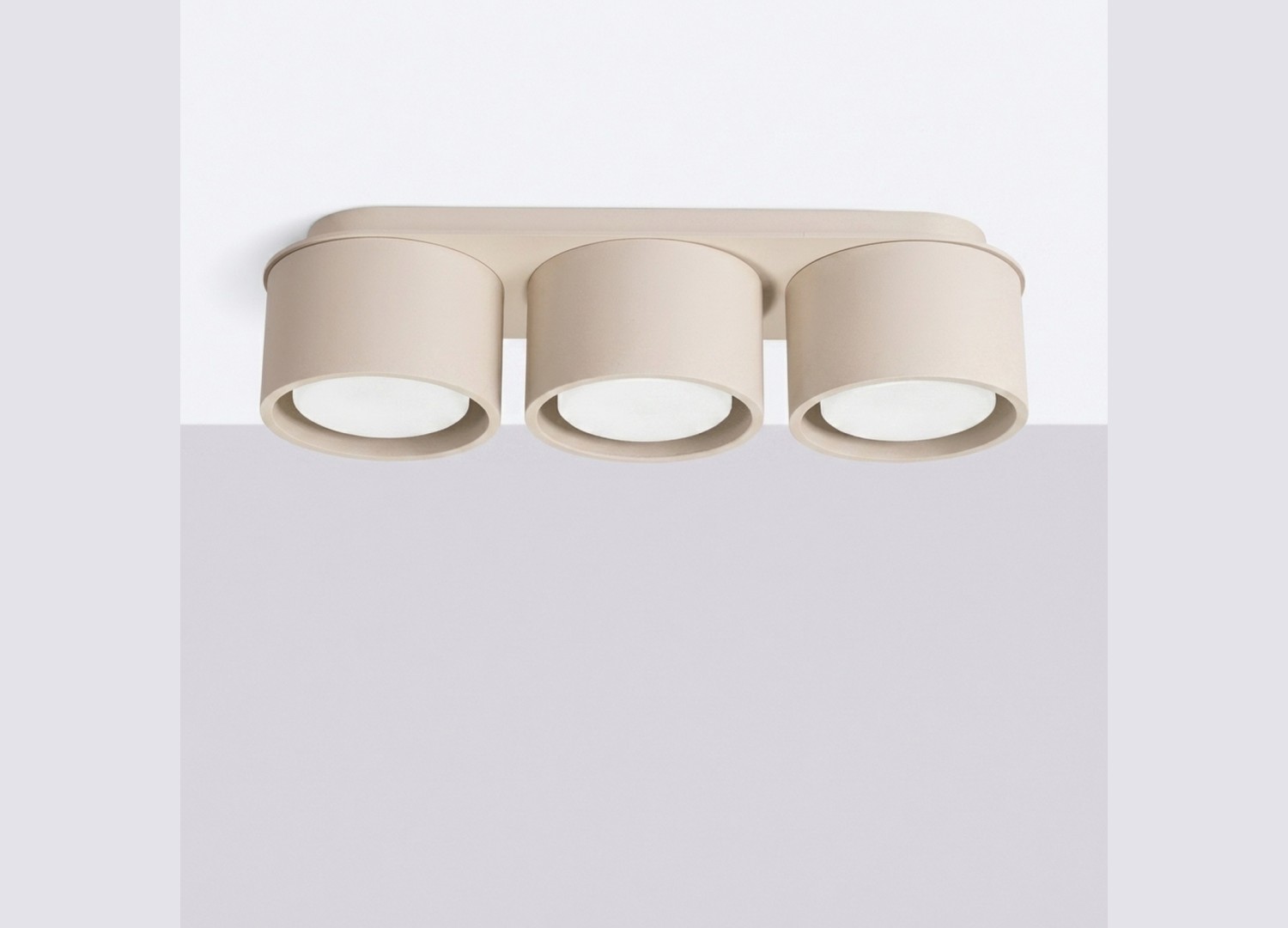 Plafonnier MODO 3 taupe GX53 – vue complémentaire 2