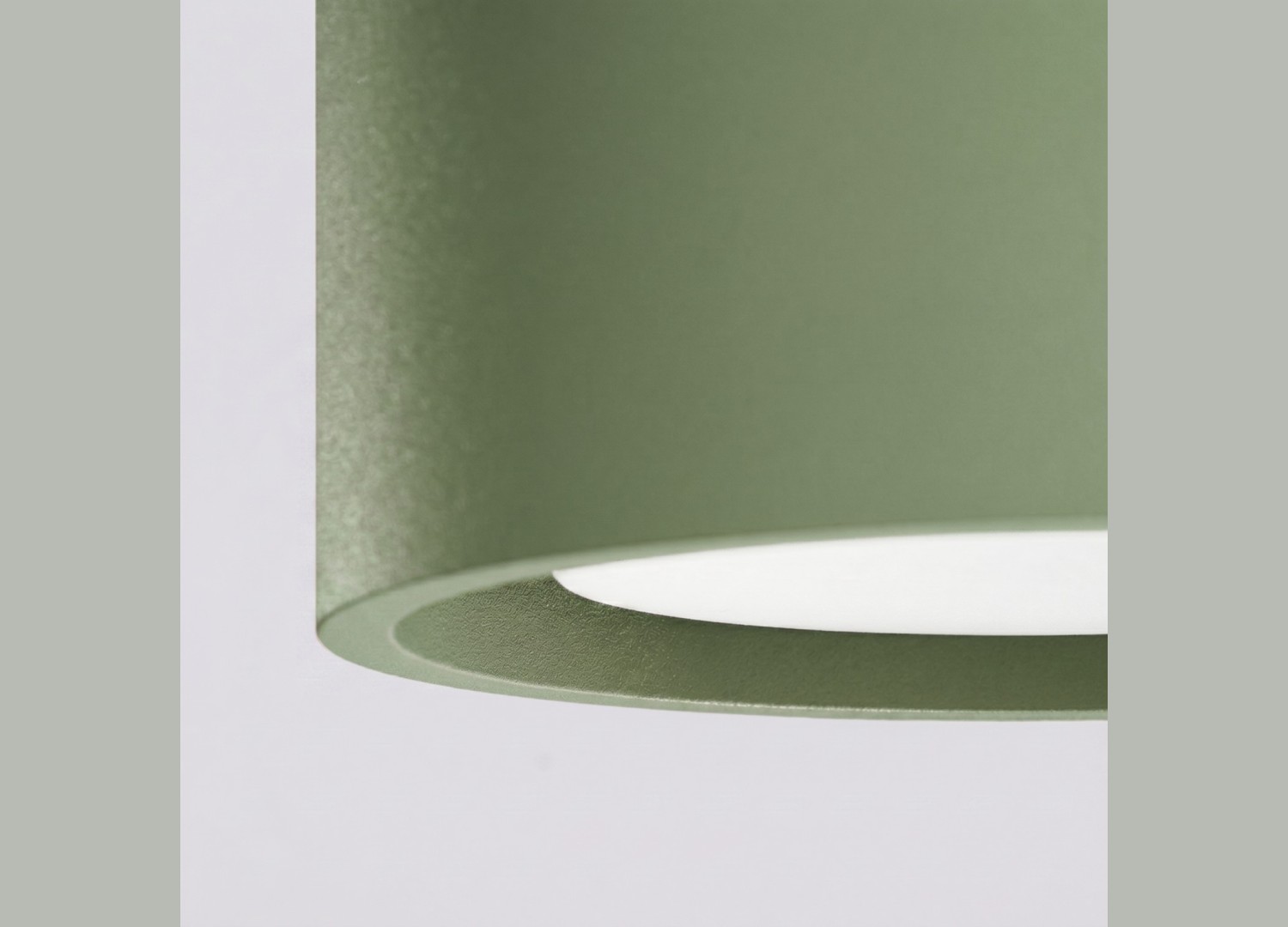 Plafonnier MODO 3 vert olive GX53 – vue complémentaire 5