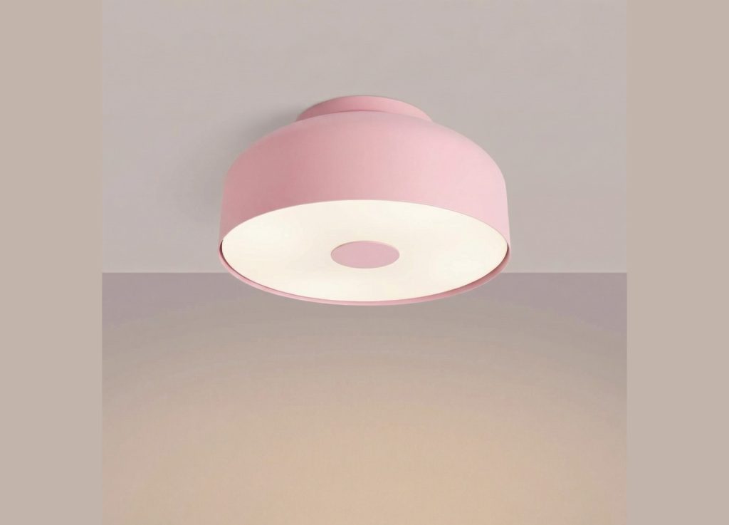 Plafonnier OMIQ rose – vue complémentaire 3