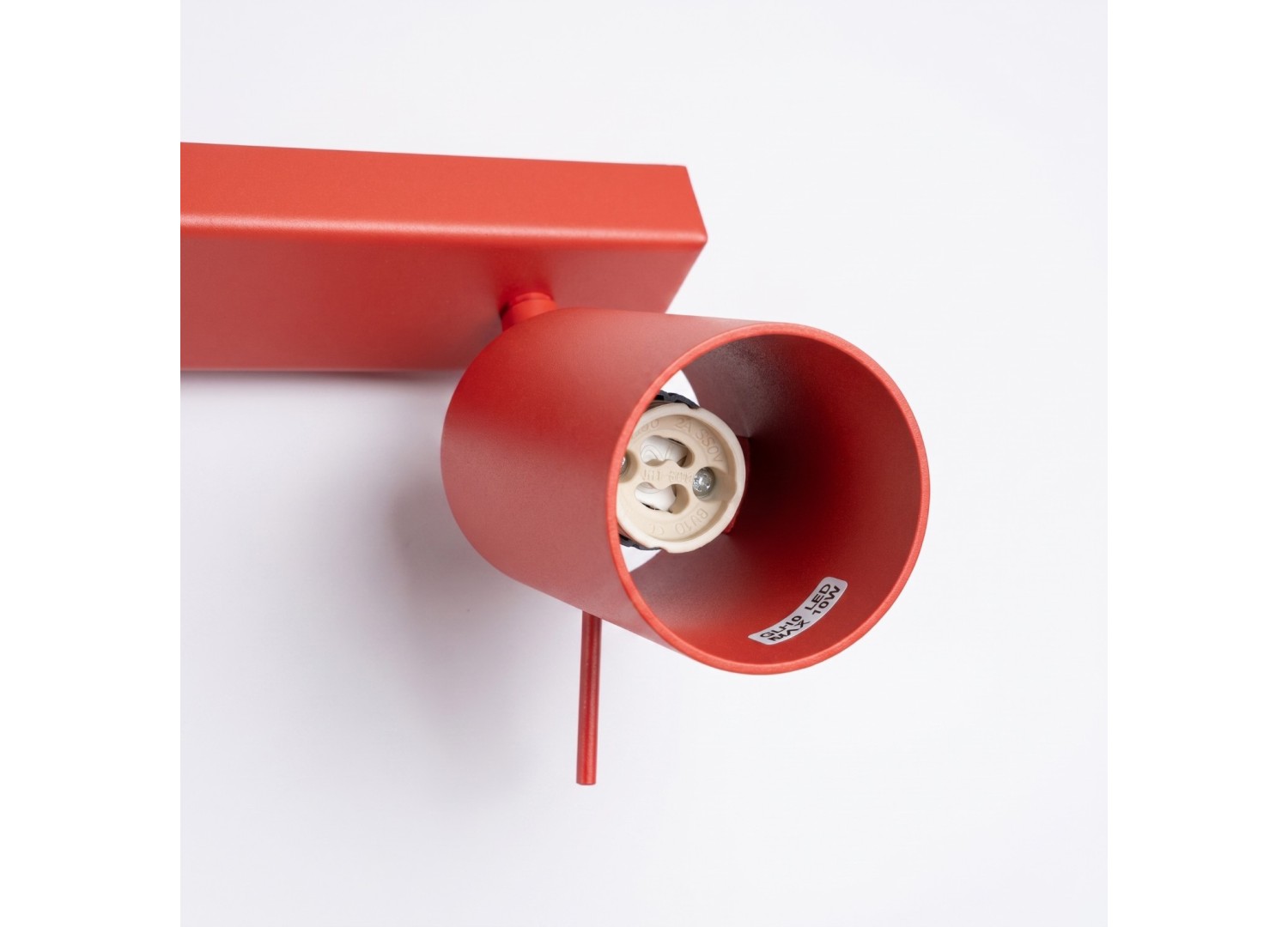 Plafonnier RING 2 rouge – vue complémentaire 5