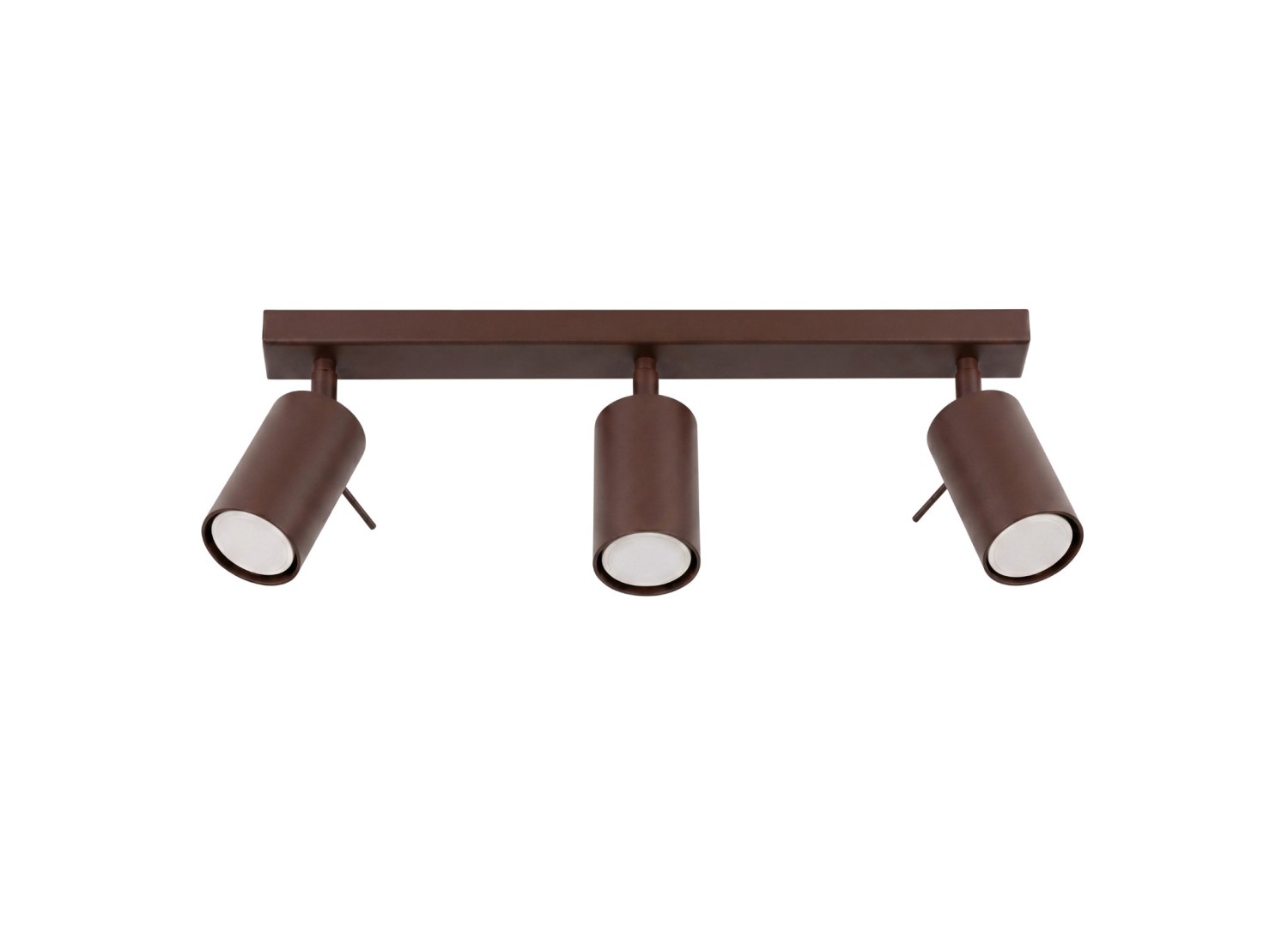 Plafonnier RING 3L brun