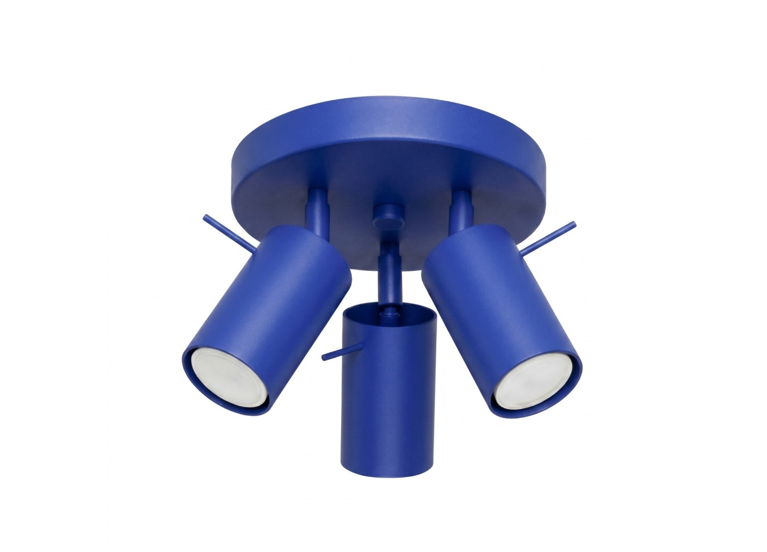 Plafonnier RING 3P bleu outremer