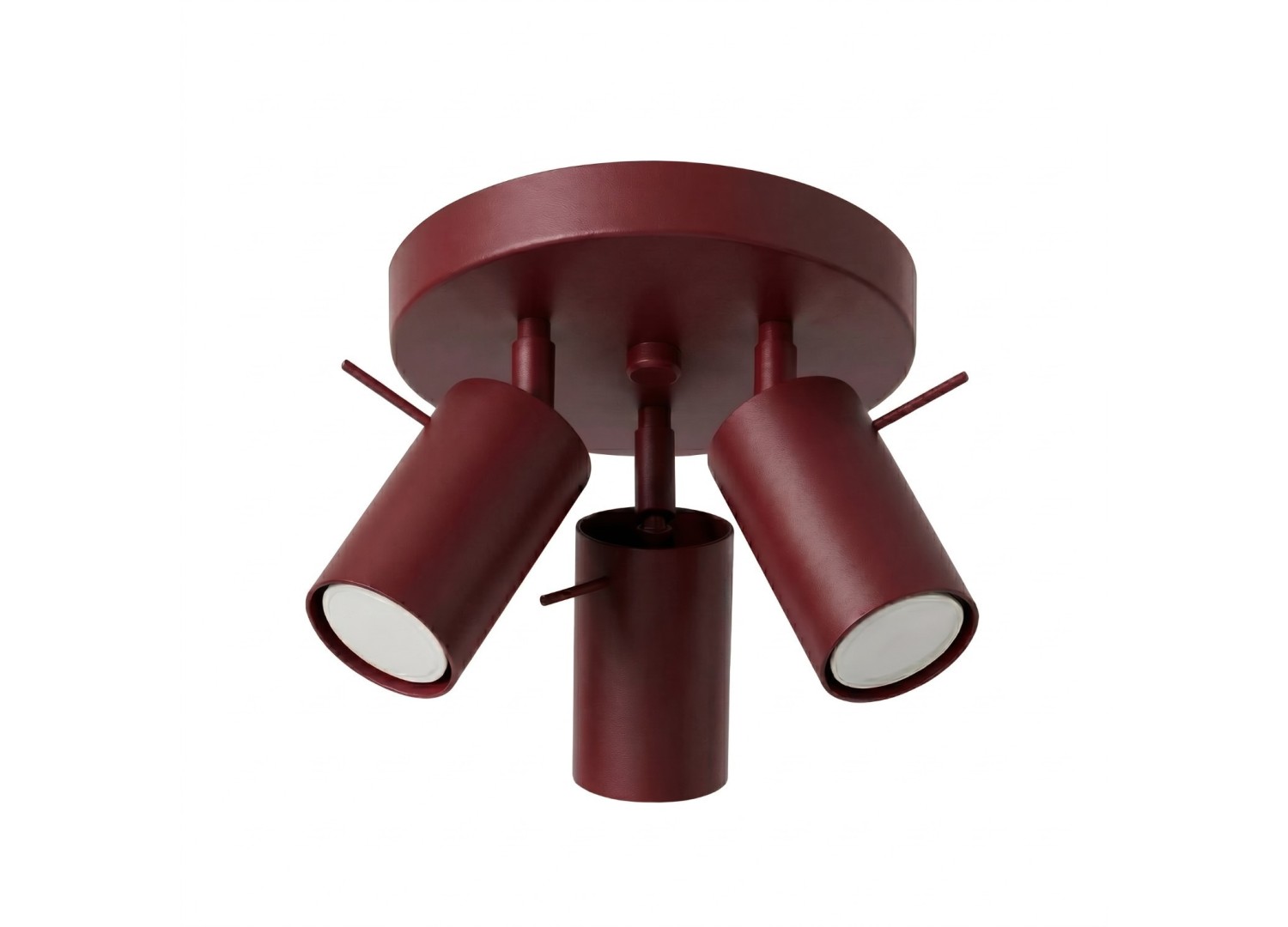 Plafonnier RING 3P bordeaux