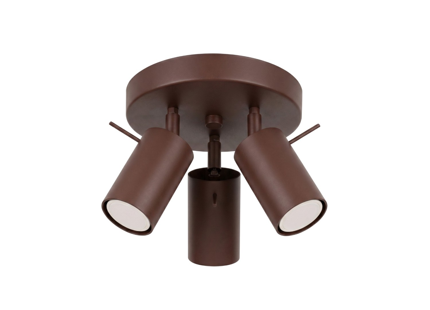 Plafonnier RING 3P brun