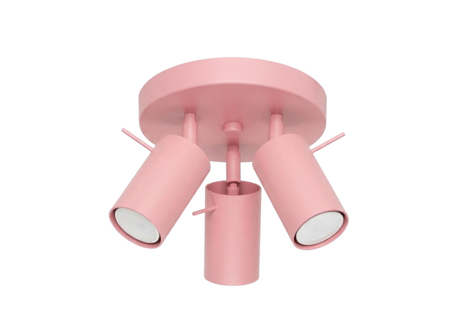 Plafonnier RING 3P rose