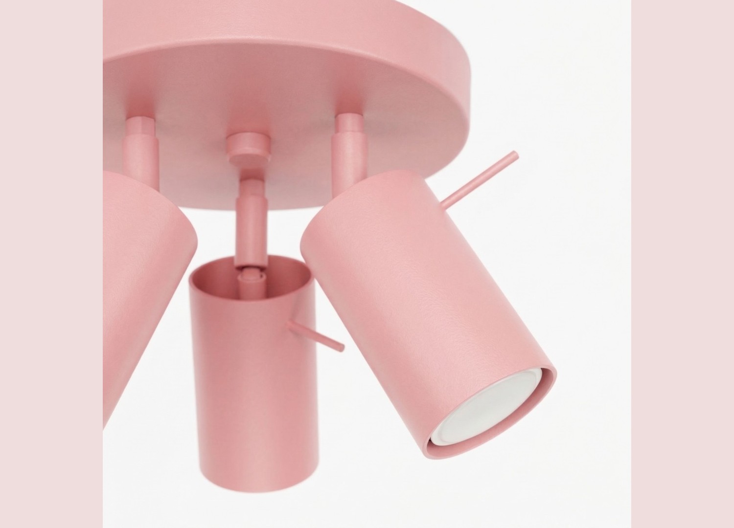 Plafonnier RING 3P rose – vue complémentaire 7