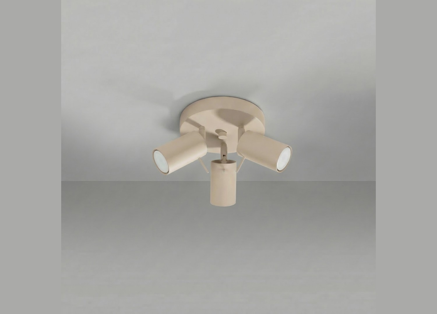 Plafonnier RING 3P taupe – vue complémentaire 2