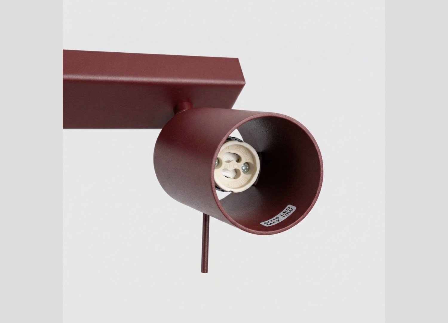 Plafonnier RING 4L bordeaux – vue complémentaire 5