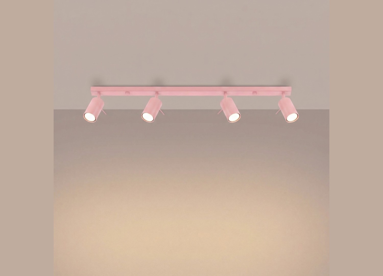 Plafonnier RING 4L rose – vue complémentaire 3